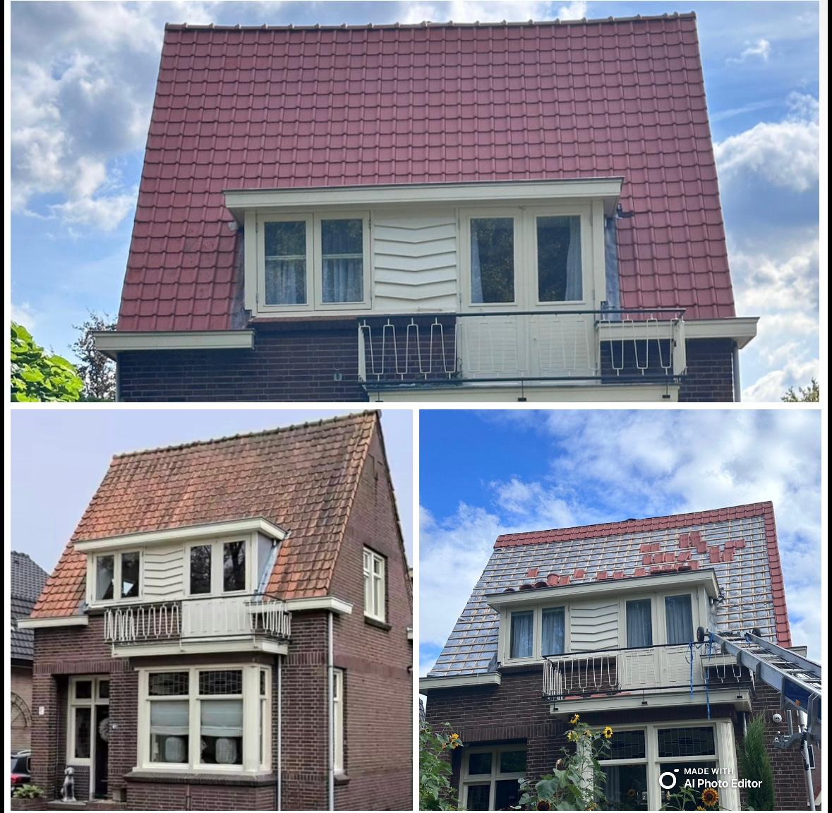 Renovatie pannendak 