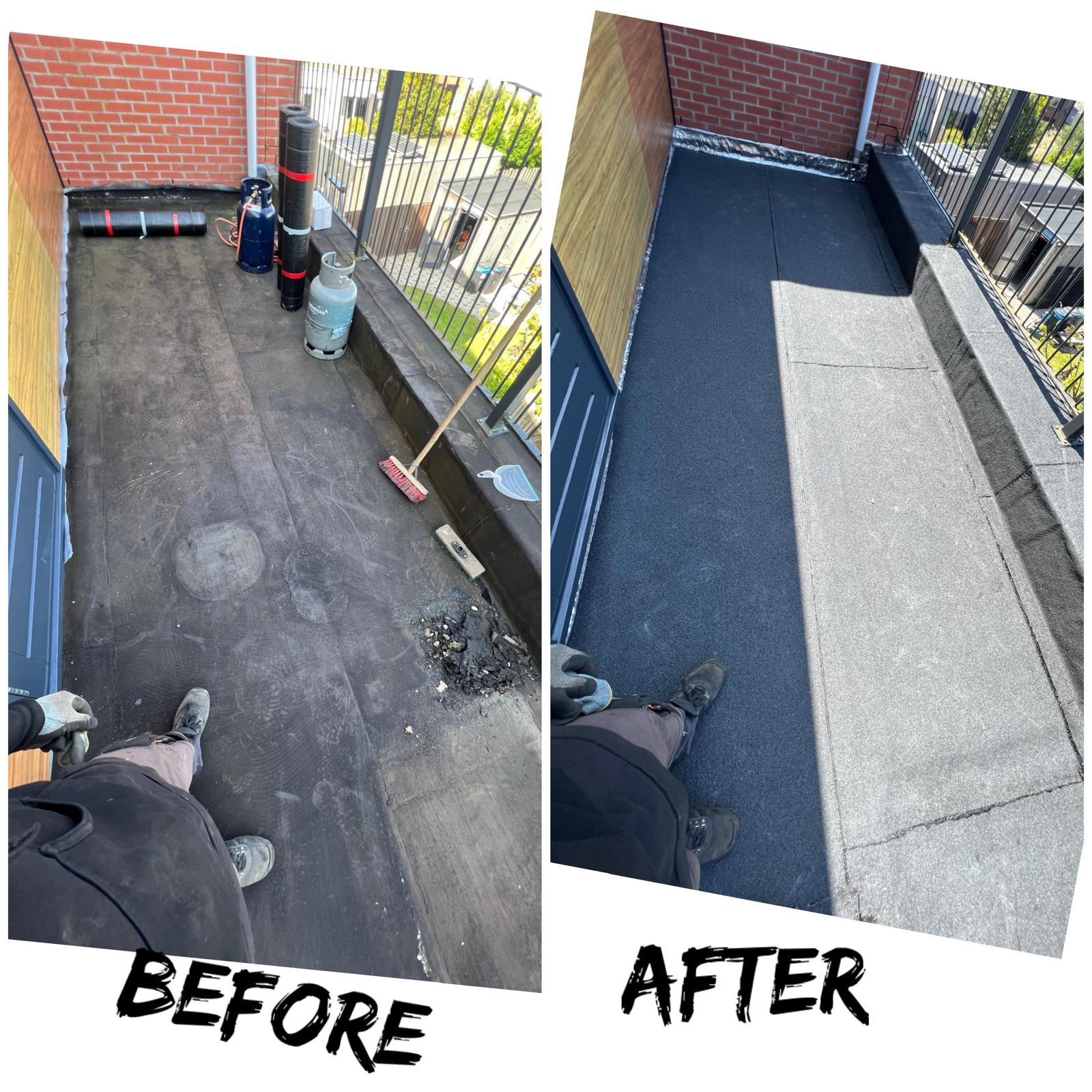 Renovatie plat dak 